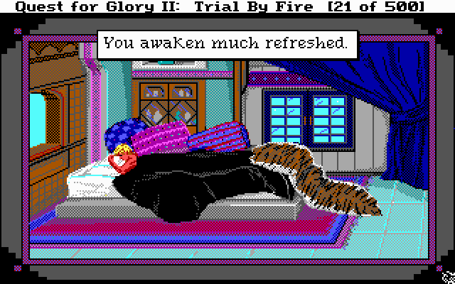 608-quest-for-glory-ii-trial-by-fire-dos-screenshot-resting.gif